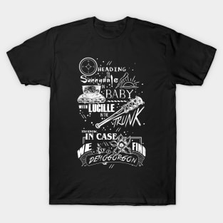 Heading To Sunnydale Fandom Motto T-Shirt